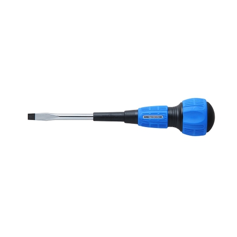 Tua vít dẹp 2 cạnh SL6 dài 100mm có từ tính Anex No.7700(-)6x100