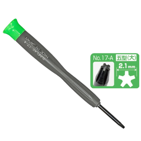 Tua vít điện từ bông sao 5 cạnh 2.1mm không lỗ Sunflag 17A