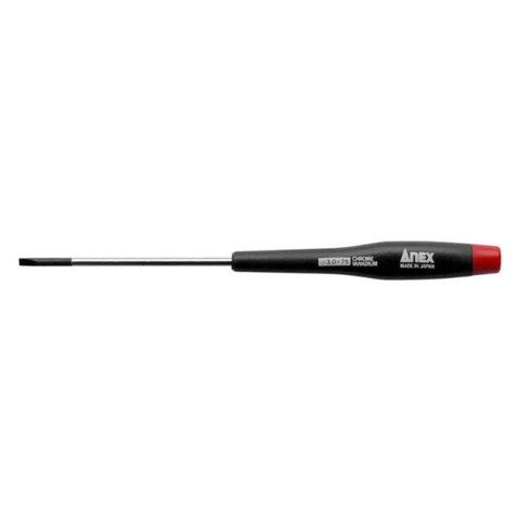 Tua vít điện tử dẹp 3mm dài 75mm Anex No.3450 -3.0x75