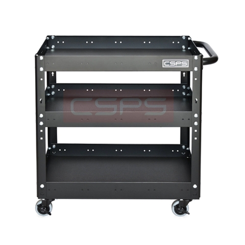 Xe đẩy 3 ngăn - 71cm màu đen CSPS VNUQ071XDBB3 (không hộc kéo)