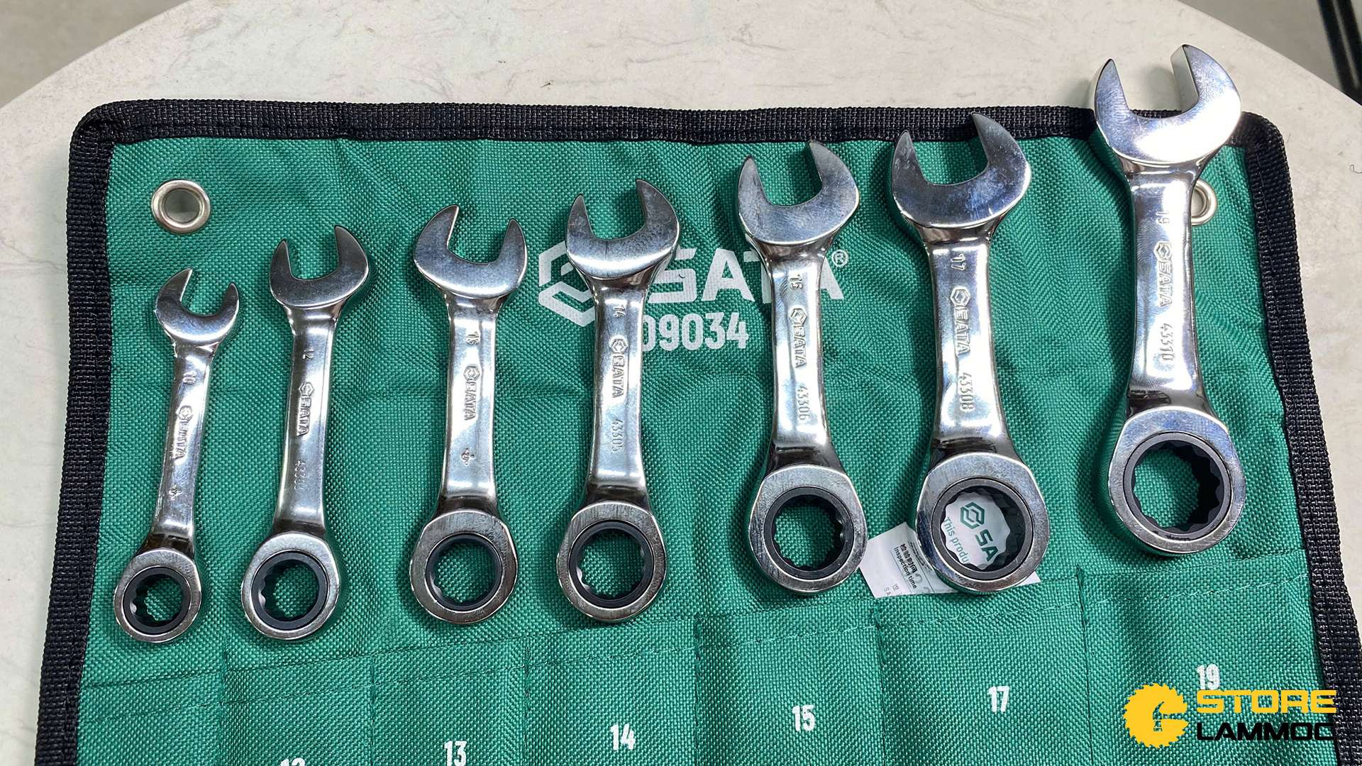 Bộ cờ lê 2 đầu FP (bộ 7 cái) Sata 09034