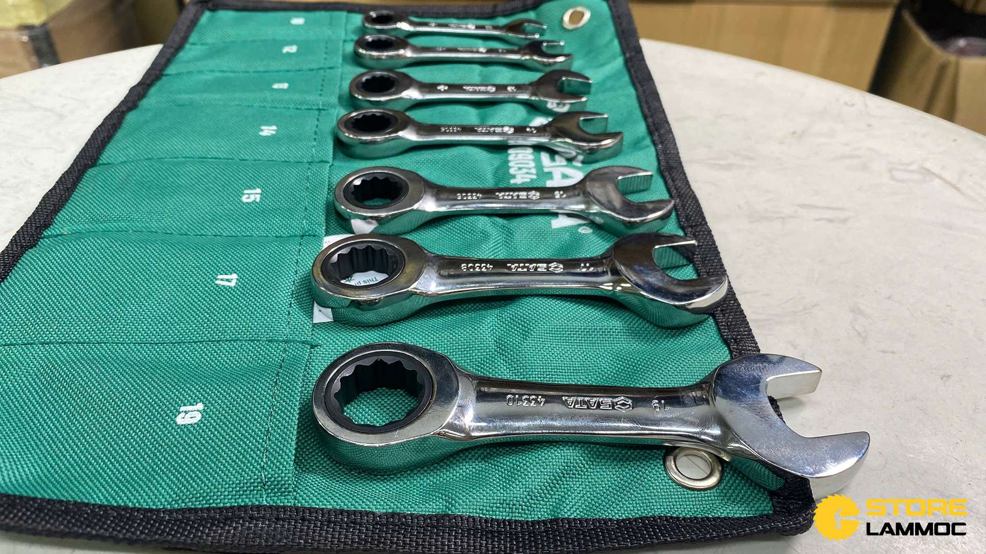 Bộ cờ lê 2 đầu FP (bộ 7 cái) Sata 09034