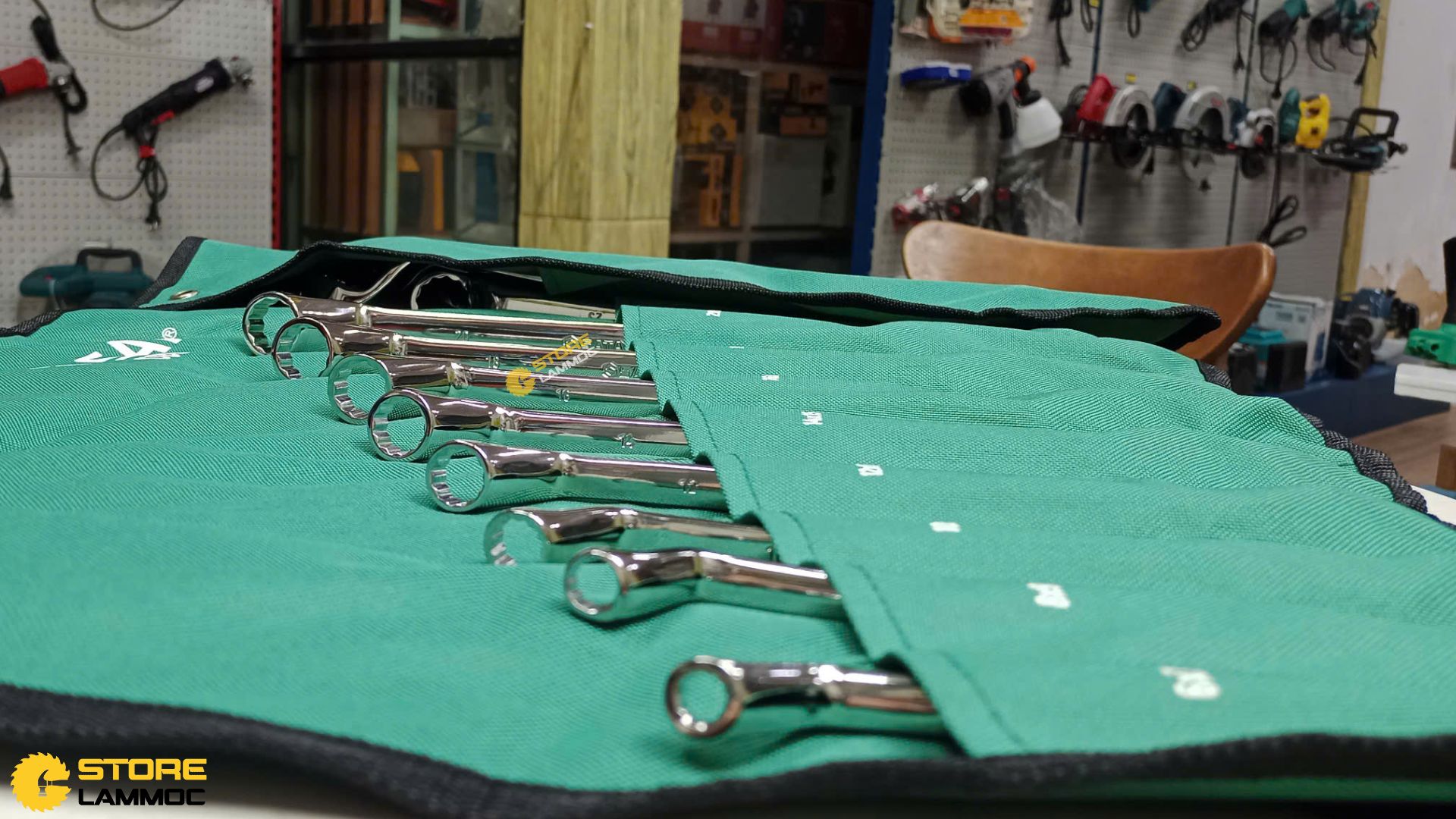 Bộ cờ lê 2 đầu (bộ 11 cái) Sata 08023 - 2