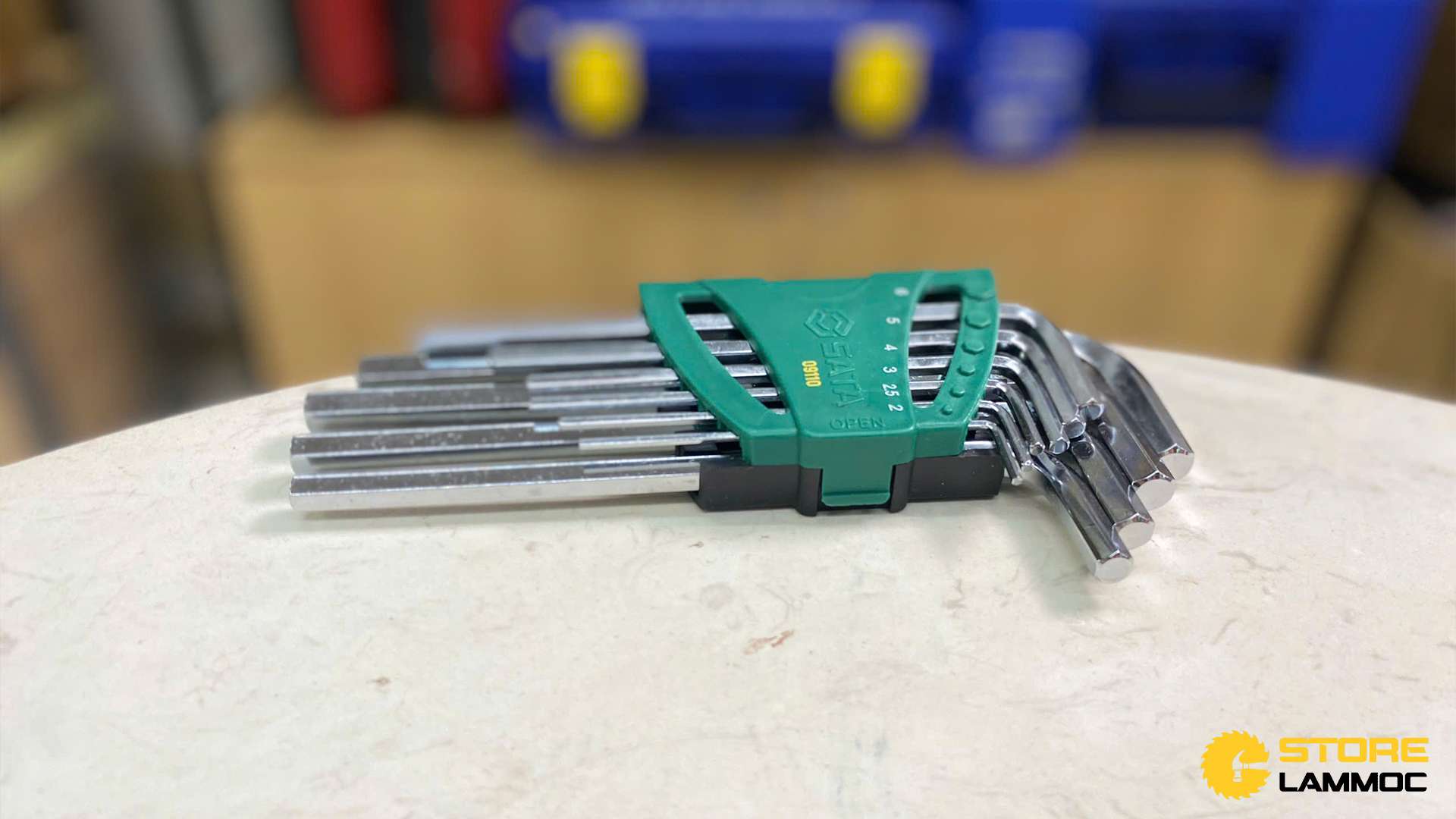 Bộ cờ lê hình chữ L (bộ 10 cái) Sata 09110