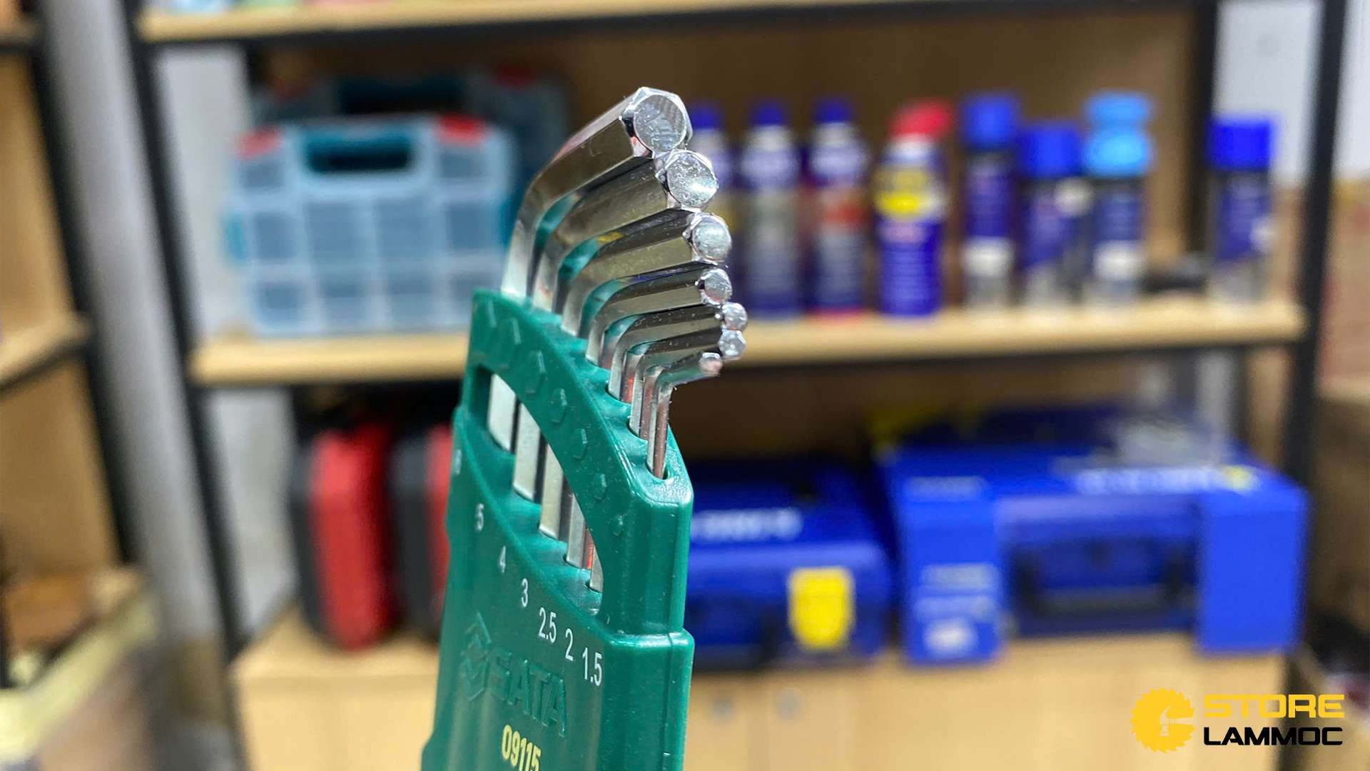 Bộ cờ lê hình chữ L (bộ 7 cái) Sata 09115