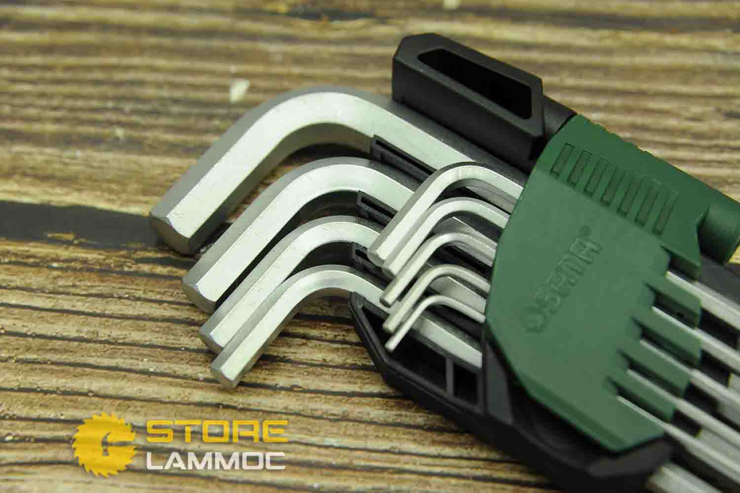 Bộ lục giác đầu bi Sata 09101A loại dài 9 chi tiết