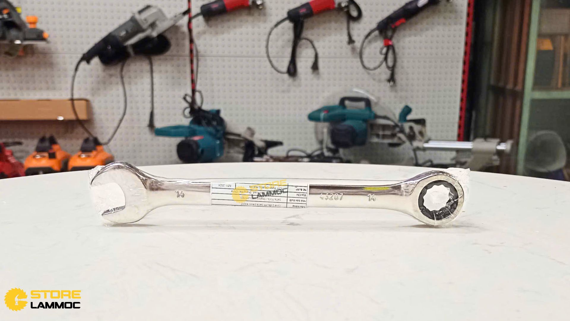 Cờ lê 2 đầu FP 14mm Sata 43207 - 1