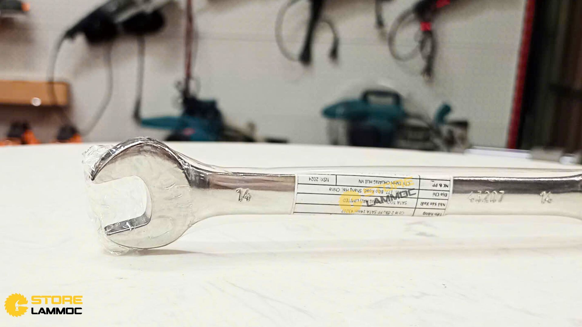 Cờ lê 2 đầu FP 14mm Sata 43207 - 2