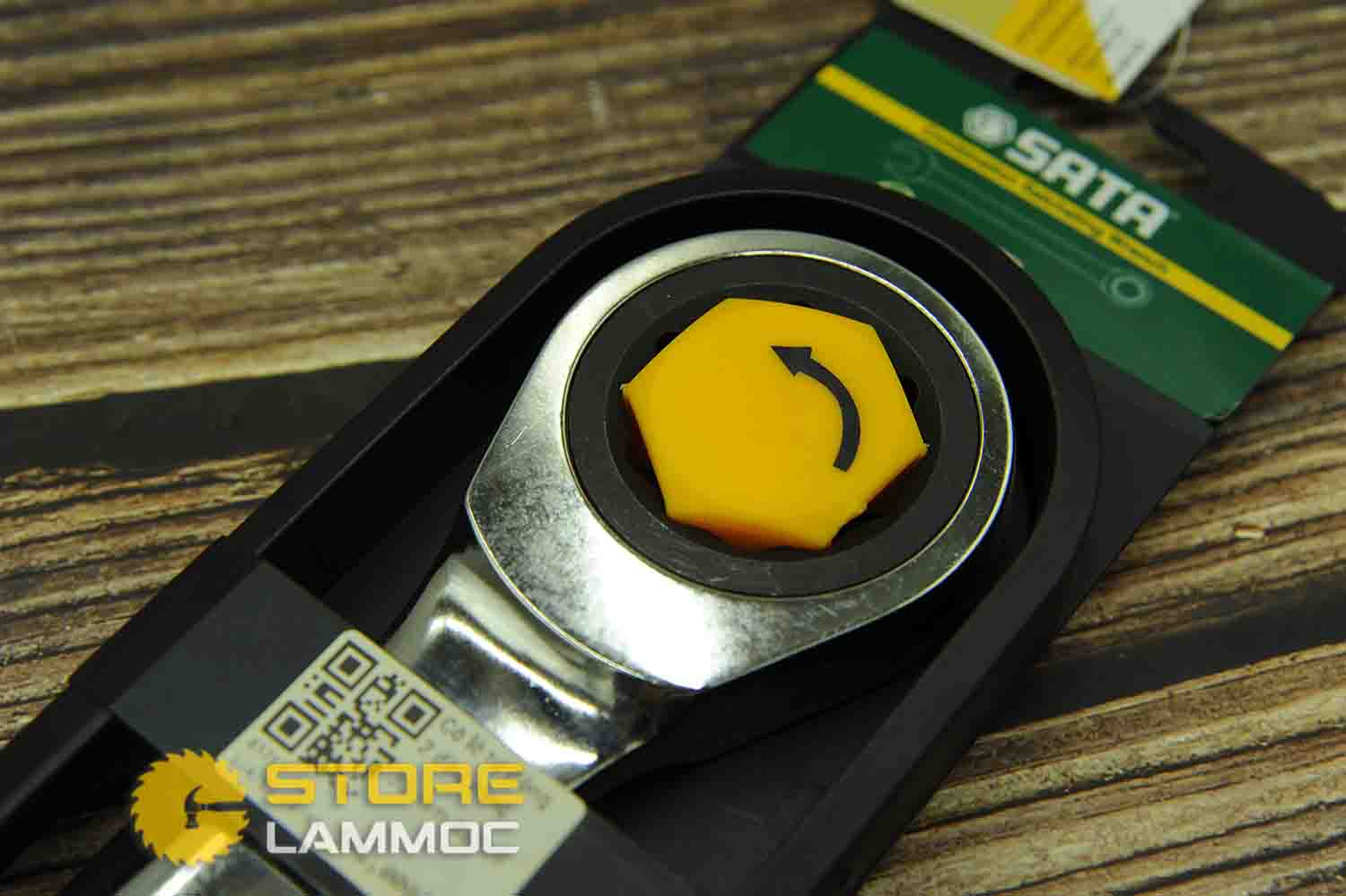 Cờ lê tự động 2 đầu vòng miệng 30 mm, 32 mm Sata 43218, 43219