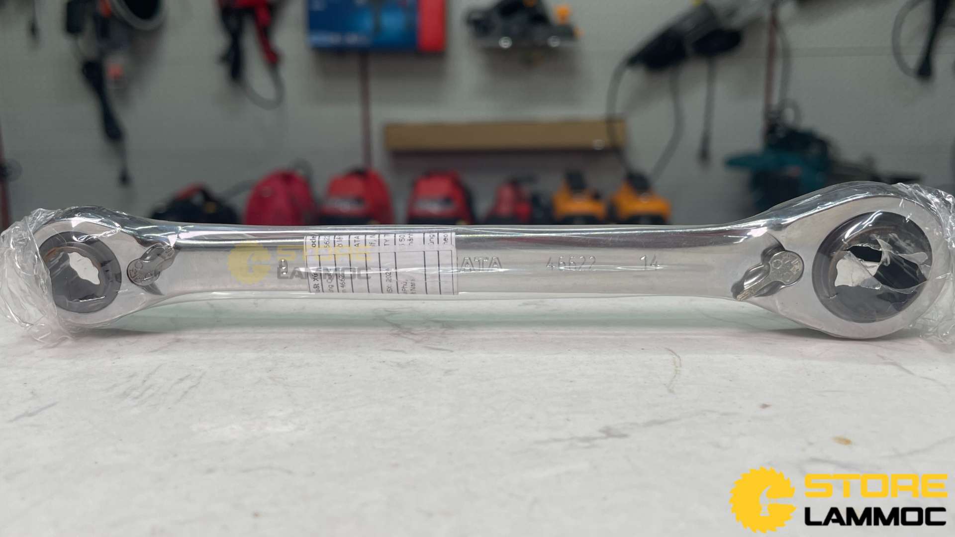 Cờ lê tự động 4 trong 1 9x11x14x15mm Sata 46622