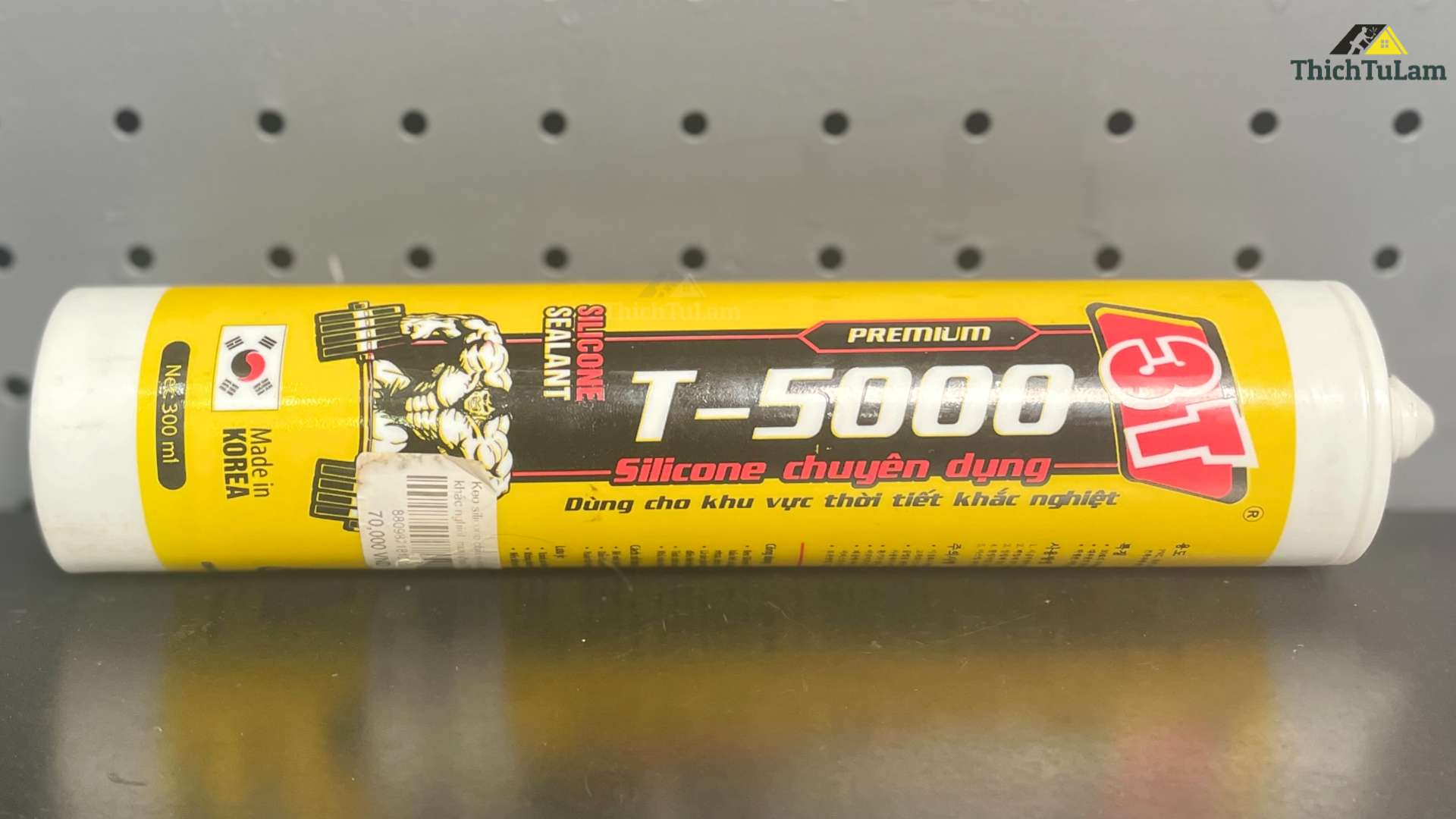 Keo silicone chịu môi trường khắc nghiệt màu đen T5000 cao cấp 3T-5000D