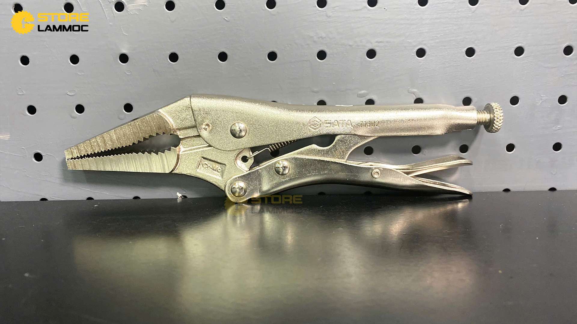 Kìm bấm chết mũi nhọn 9inch Sata 71302