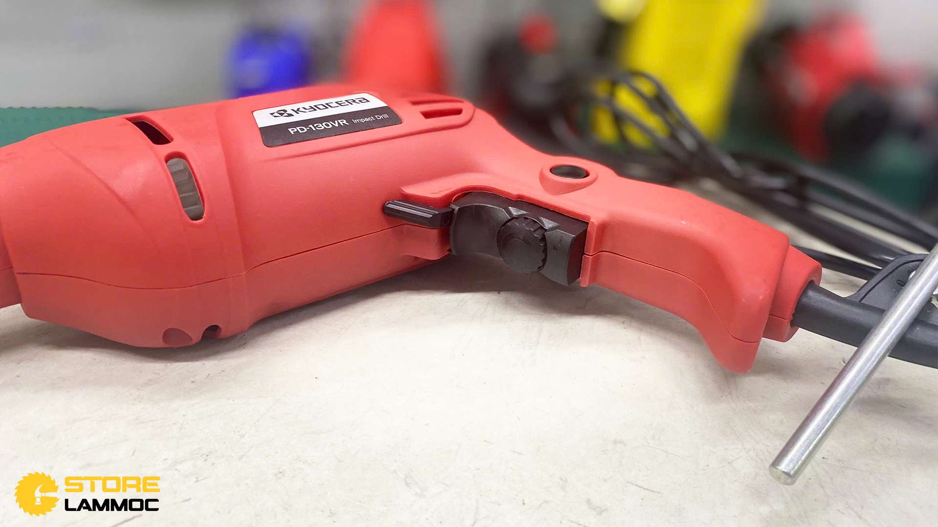 Máy khoan điện 650W-13mm Kyocera PD-130VR