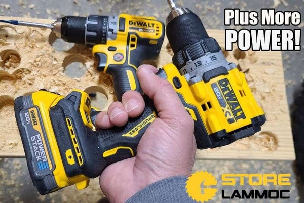 Máy khoan pin thay thế cho DCD791 và DCD796 đó là DCD800 và DCD805