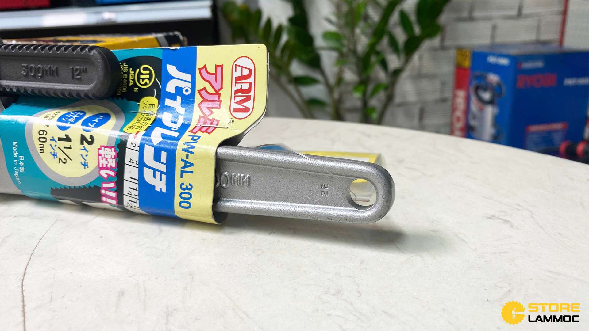 Mỏ lết răng thân nhôm 12inch 295mm Arm PW-AL300