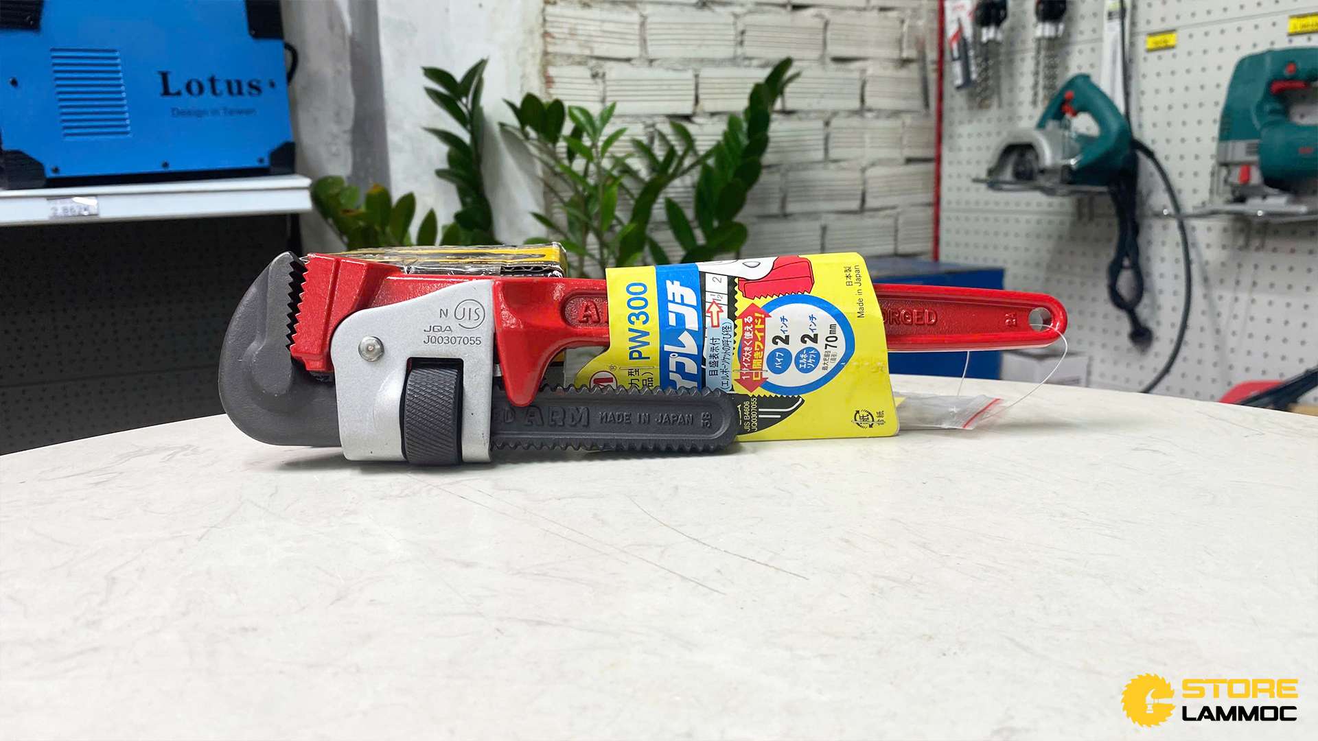 Mỏ lết răng thân sắt 300mm Arm PW-300