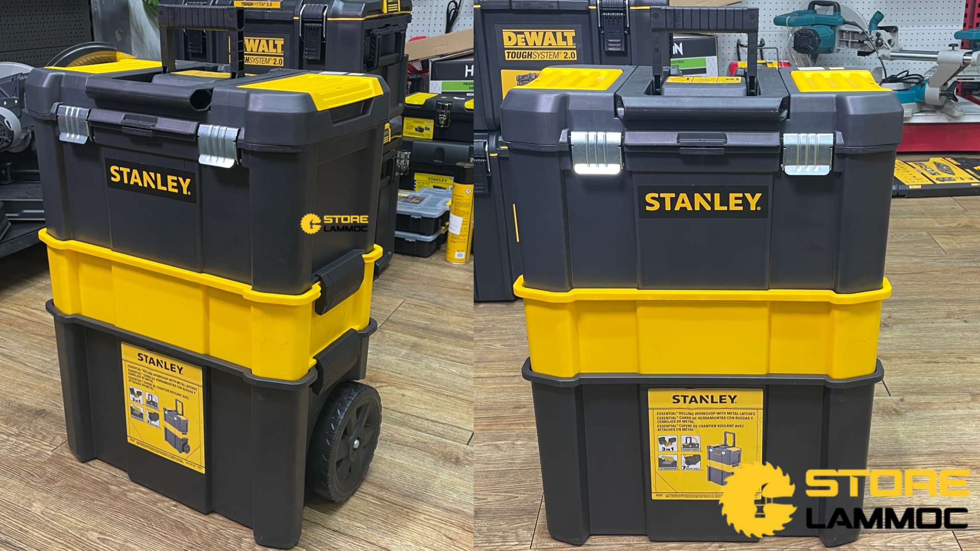 Thùng đựng đồ nghề có bánh xe kéo Stanley STST1-80151