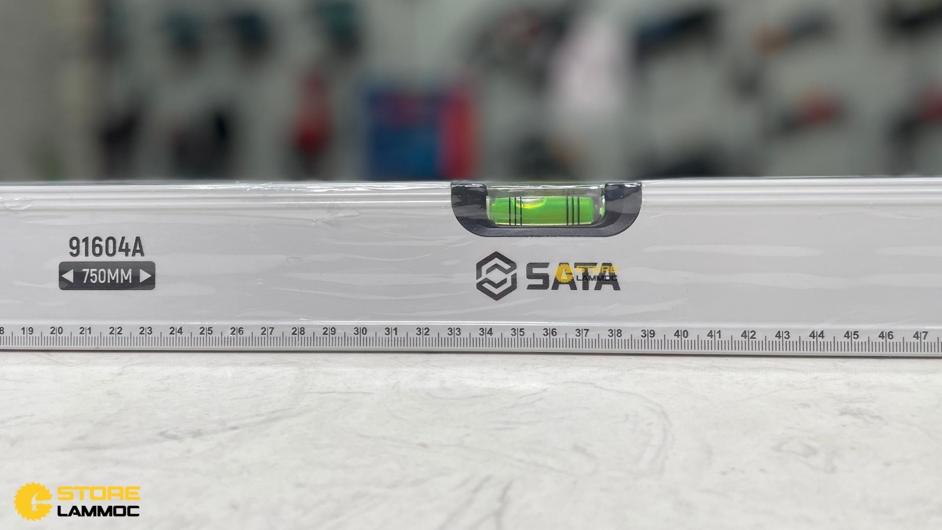 Thước thủy 30inch 24x53x750mm Sata 91604A